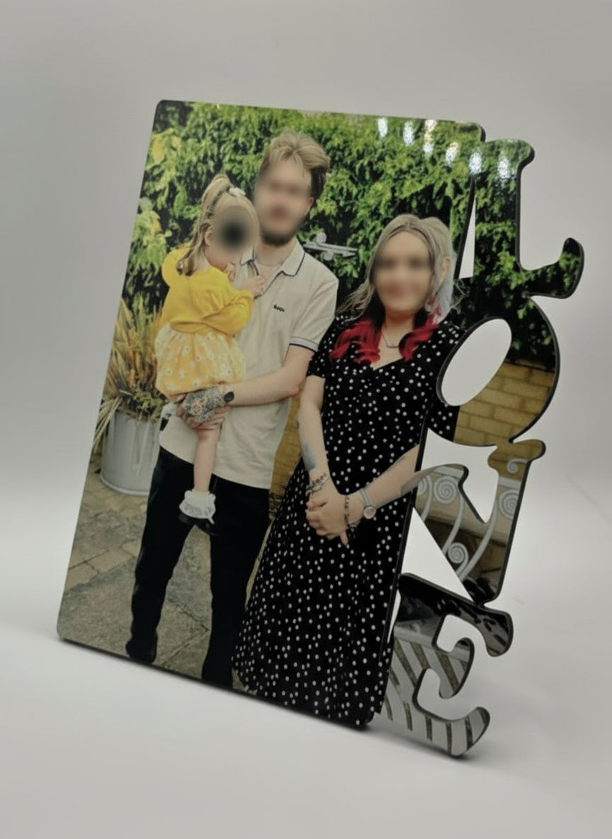 Personalised MDF “love” Panel