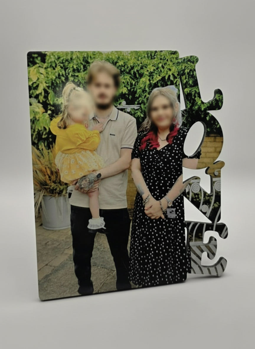 Personalised MDF “love” Panel