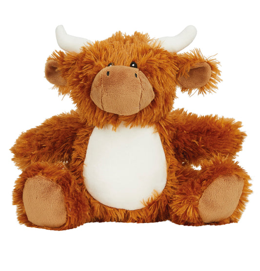Personalised Cow Teddy