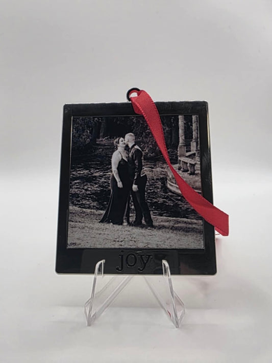 Personalised "Joy" Christmas Ornament