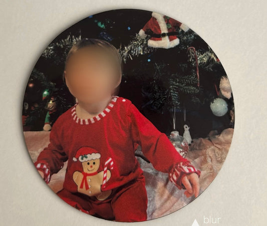 Personalised Circle Magnet
